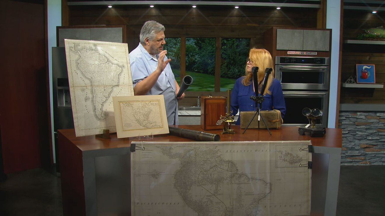 Antique Maps and Telescopes!