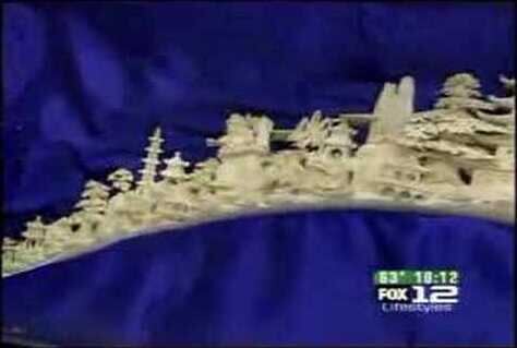 Gary Germer Talks About Ivory Carvings on Good Day Oregon
