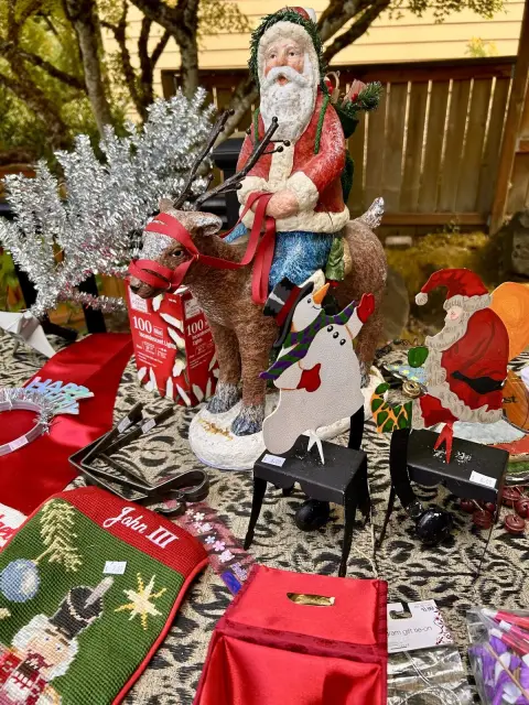 Furniture and decor at the Birkendene Estate Sale